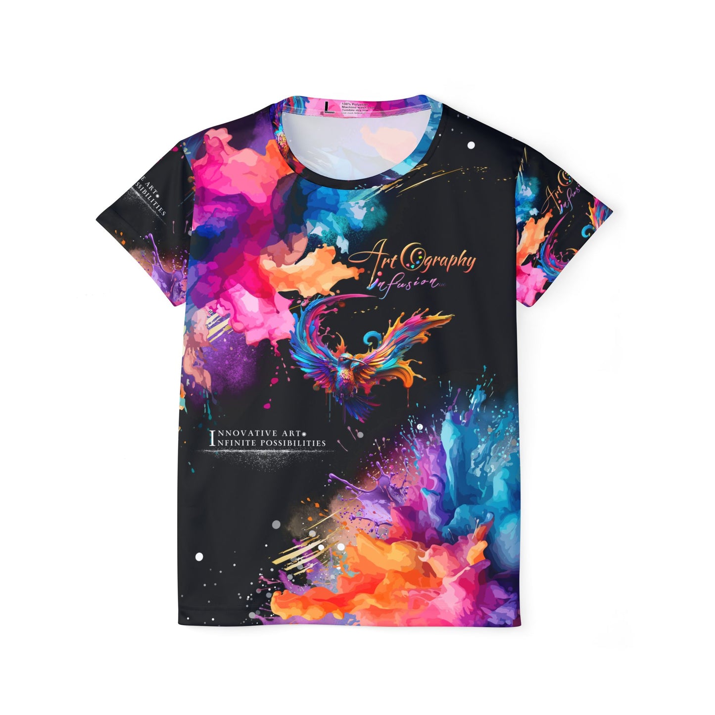 Artography Infusion Cosmic Watercolor Athletic Jersey - Vibrant Abstract Art Activewear