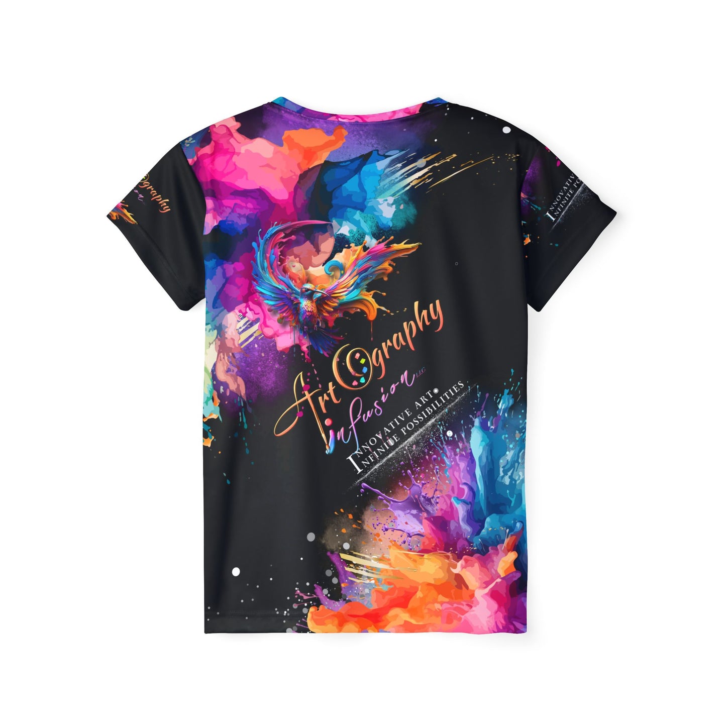 Artography Infusion Cosmic Watercolor Athletic Jersey - Vibrant Abstract Art Activewear
