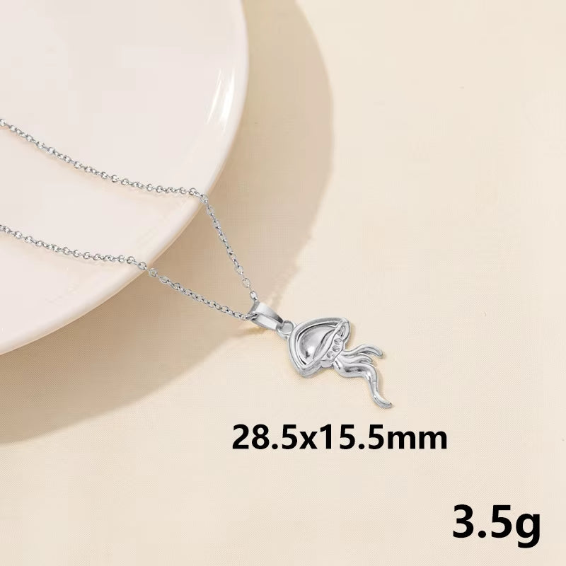Punk Shark Charm Necklace Ocean Animal Pendants Necklaces for Women Men Best Gift Chain Neck Decotraion Choker Steampunk Jewelry