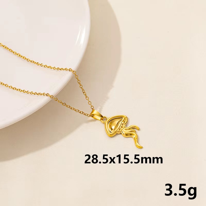 Punk Shark Charm Necklace Ocean Animal Pendants Necklaces for Women Men Best Gift Chain Neck Decotraion Choker Steampunk Jewelry